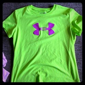 Girls Under Armour Tee